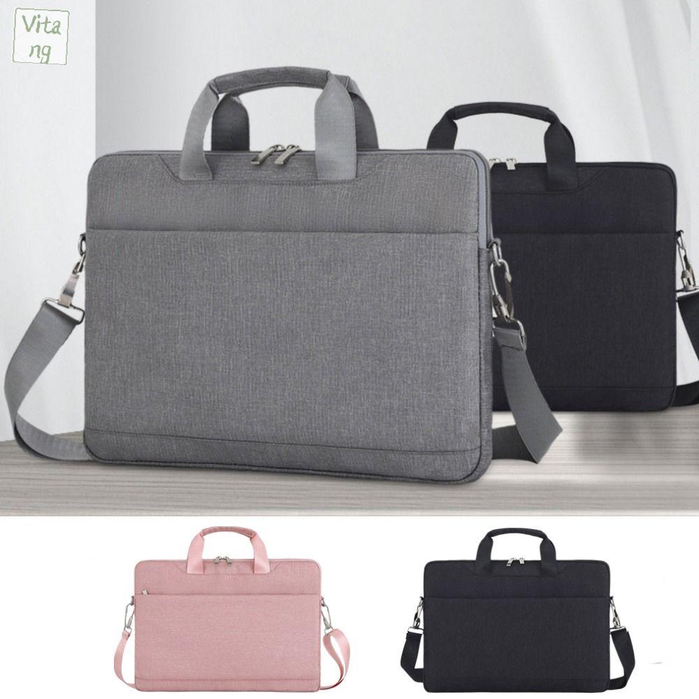 VITANG cho kích thước 13.3-15.6 inch Túi xách laptop Siêu mỏng có tay cầm Bao đựng laptop Đa chức năng Chống thấm nước Túi lưu trữ máy tính Sử dụng khi đi du lịch