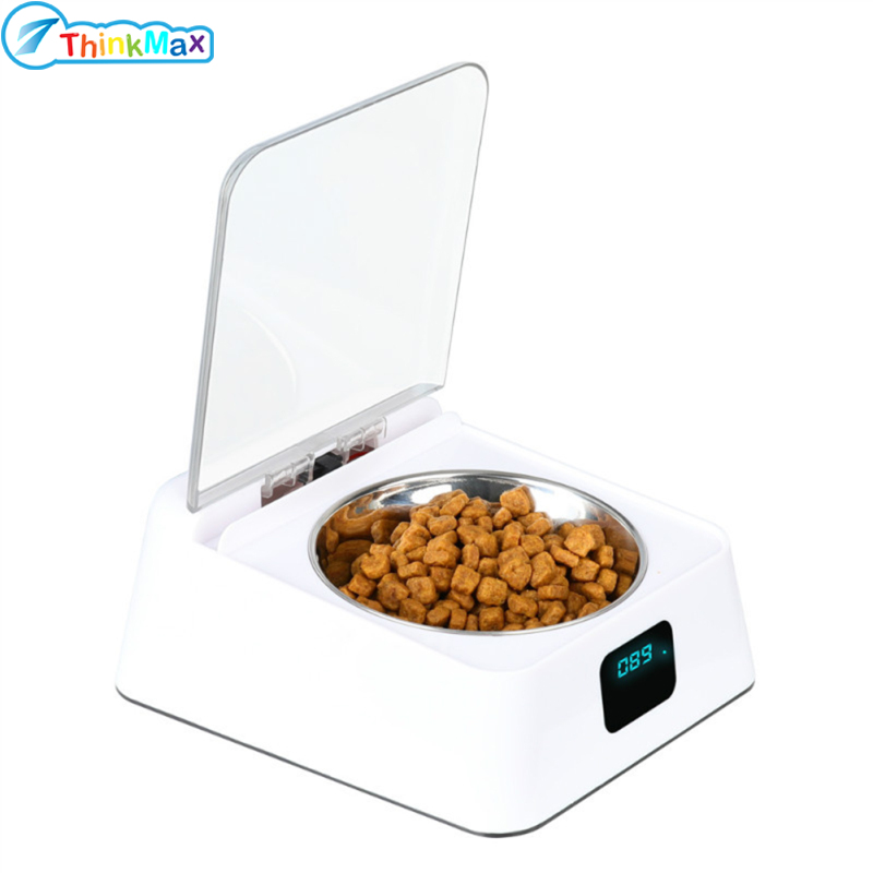 Automatic Cat Food Feeder,Smart Pet Feeder With Led Screen, Infrared Sensor Cat Feeder, Anti-mouse Smart Food Dispenser For Cat And Dog ราคา 971 บาท*ส่งฟรี