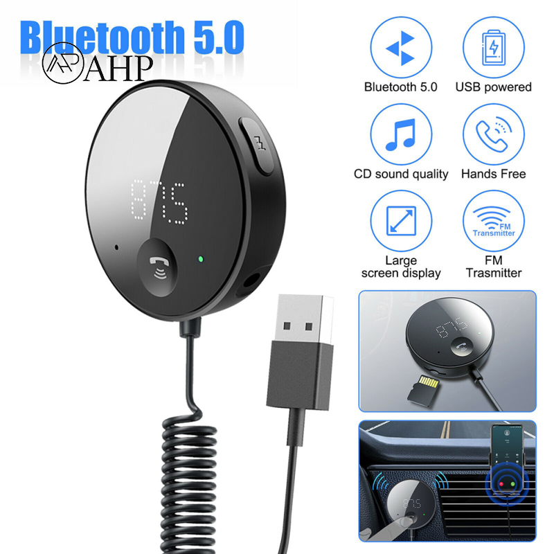 Fansuq SALE Car Bluetooth-compatible 5.0 Receiver With Microphone