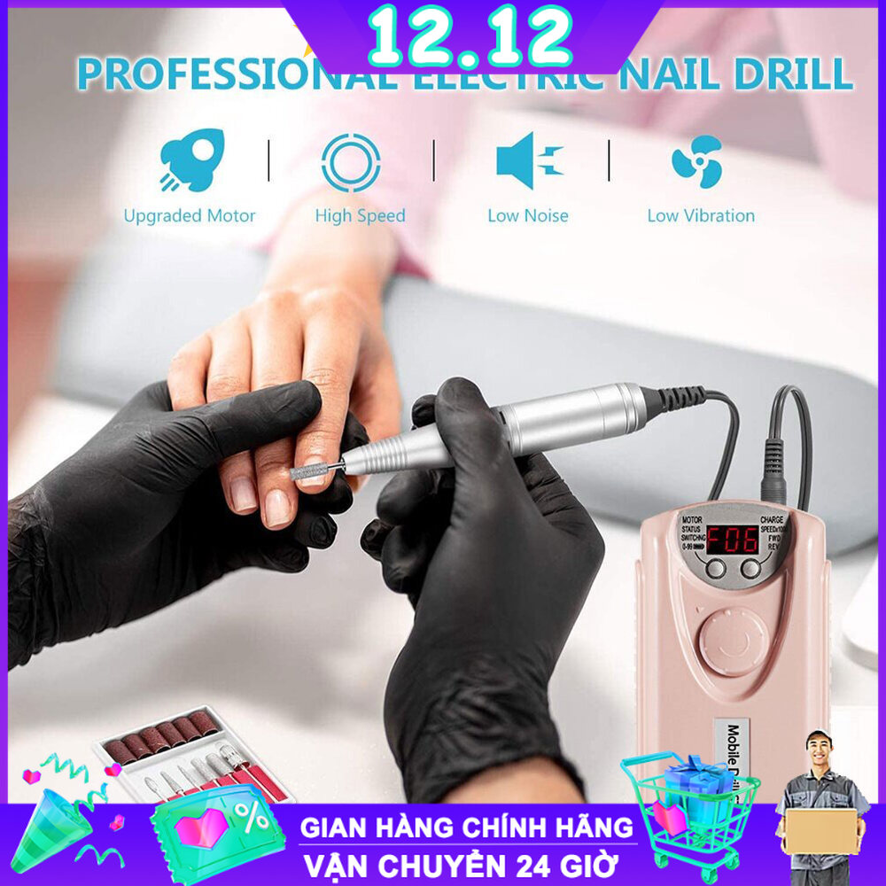 Máy mài móng tay,máy mài móng manicure uv101,uv201,ste101 máy mài nail mài bột tích điện cầm tay cao cấp