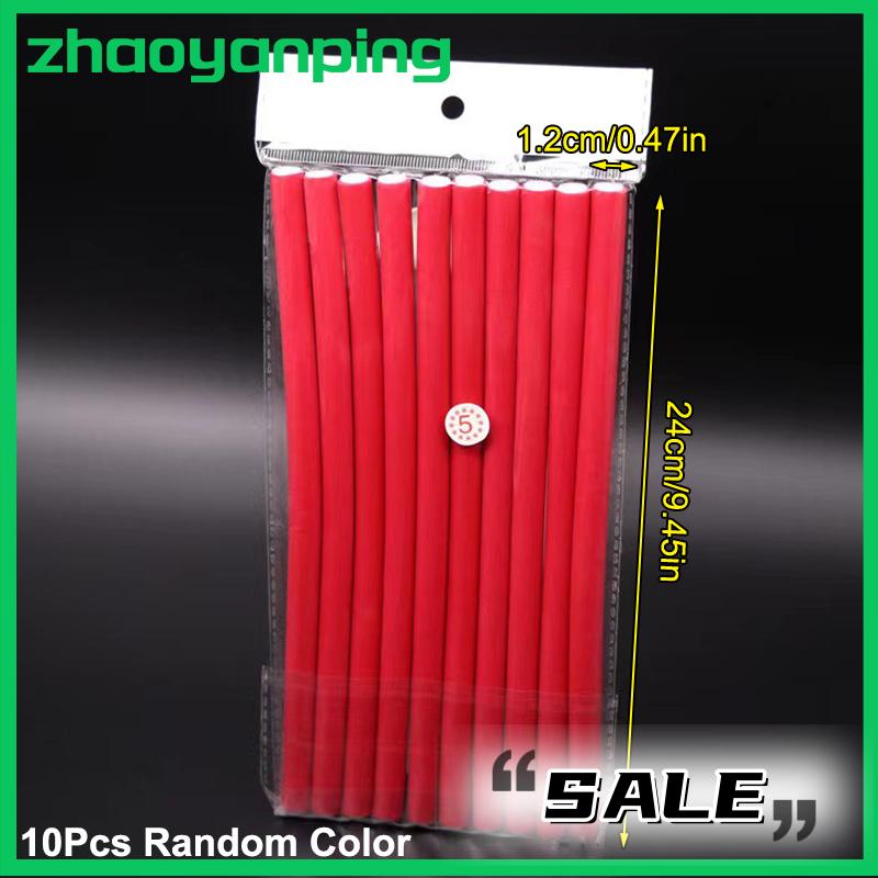 zhaoyanping 10 chiếc Máy uốn tóc linh hoạt Máy uốn tóc Máy Uốn Tóc máy uốn cong mềm uốn cong uốn xoăn Máy uốn tóc dụng cụ tạo kiểu không có máy uốn nhiệt máy ủi uốn nóng - 4