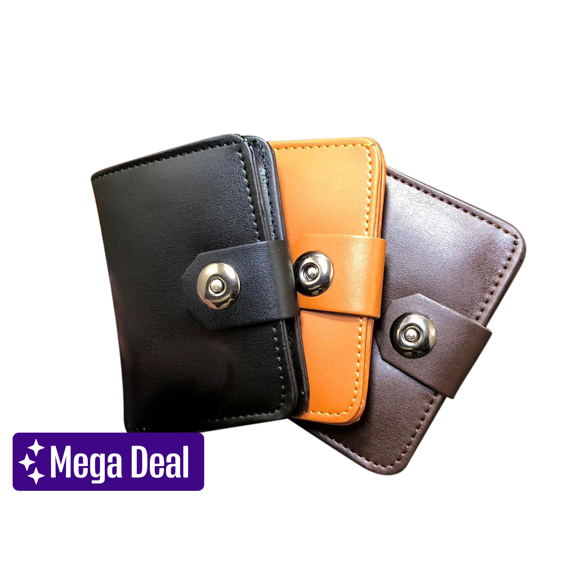Slim synthetic leather wallet for mens - Wallet for boys