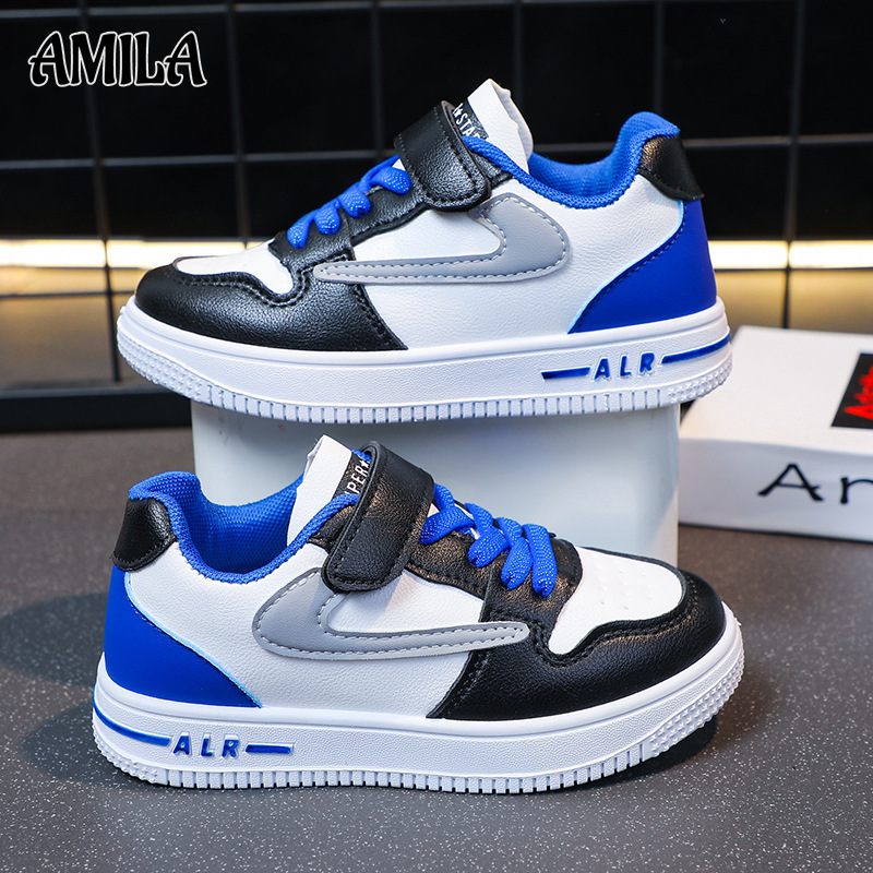 AMILA Boys sneakers, middle and large children s shoes, students low