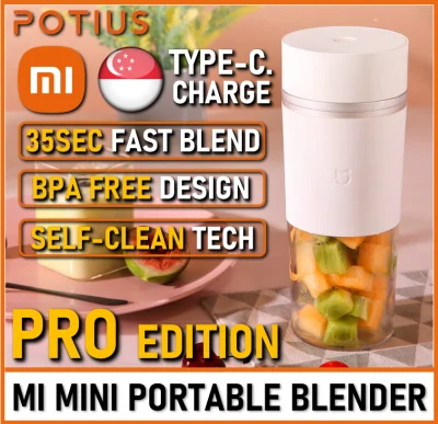 [SG WARRANTY] Xiaomi 17PIN Portable Blender / Juicer Cup For Smoothies, Protein Shakes, Fruit Juice | Perfect For Gym
