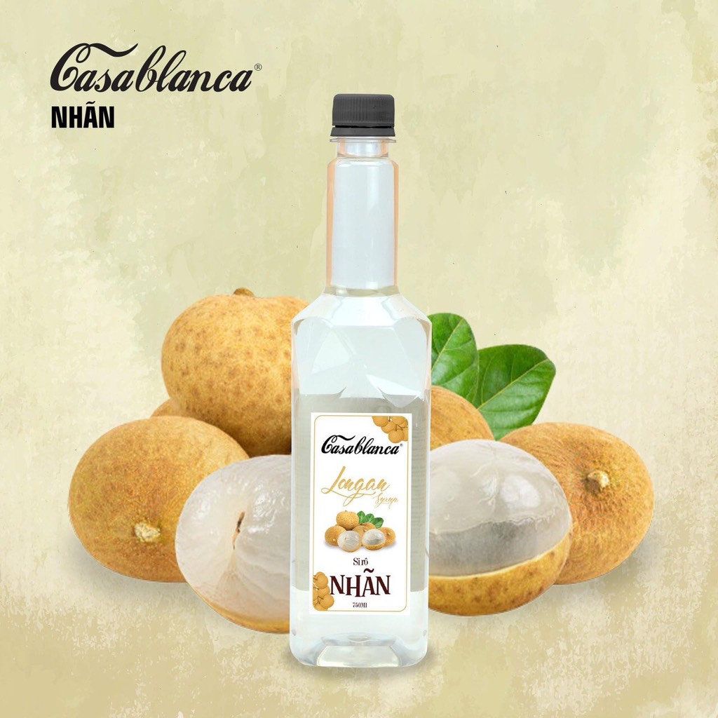 Siro Casablanca chai 750ml - NHÃN