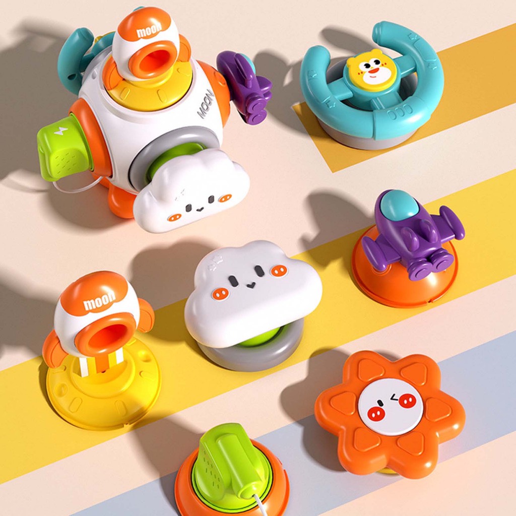 Đồ chơi Khoá Đa Năng Cục Bận Rộn Busy Puzzle cho bé vui chơi luyện kỹ năng vận động tinh thông minh