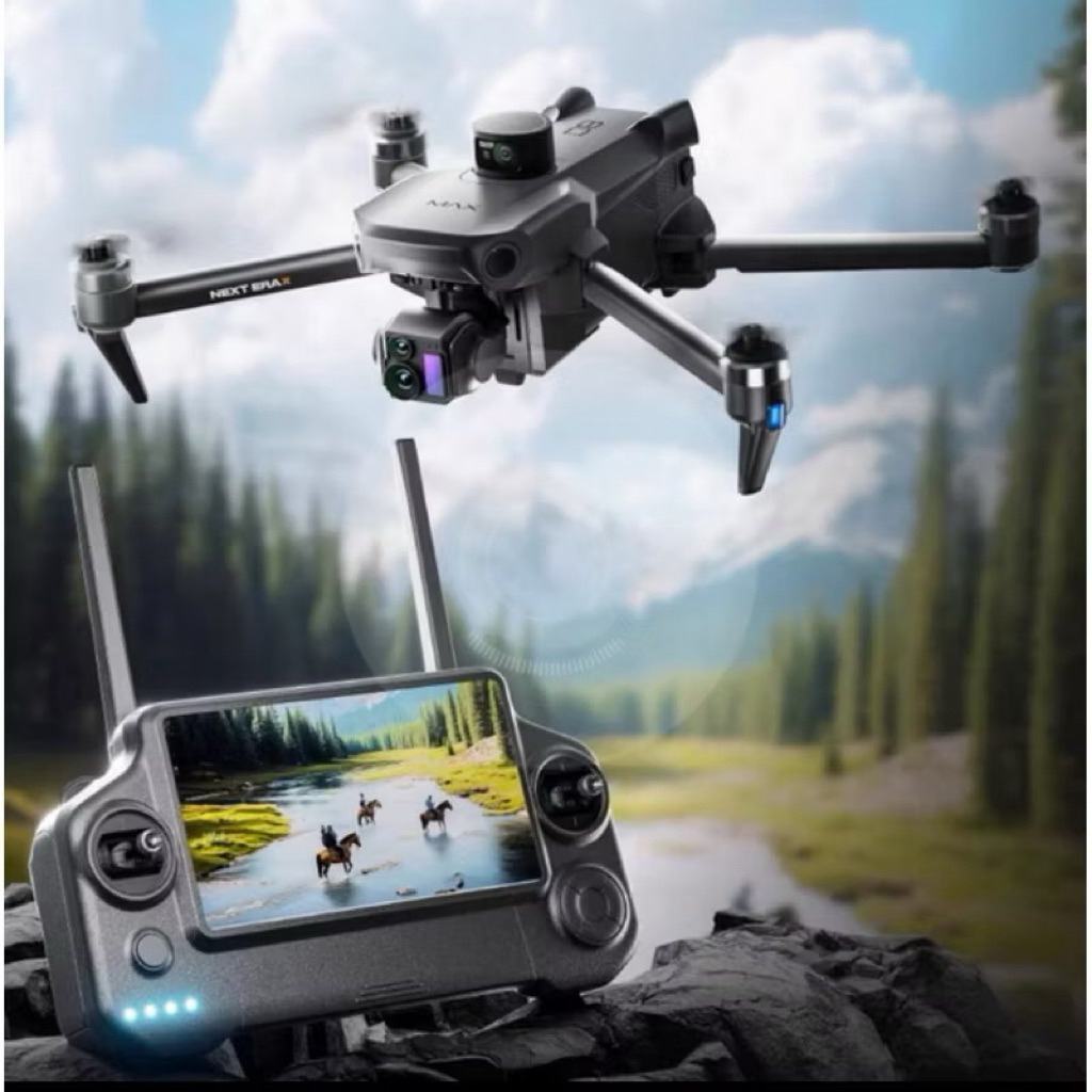 Flycam P7 Max - gimbal 3 trục - to khoẻ - tập bay