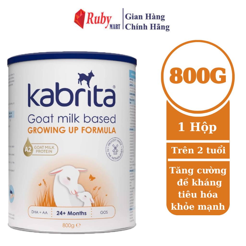 Date T7 24 Sữa dê Kabrita Số 3 800g từ 2 tuổi