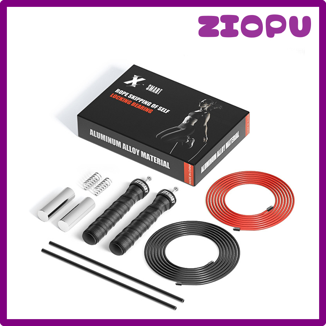 [ZIOPU] Set Of Double-Bearing Professional Jump Rope Adjustable Weight-Bearing Sports Exercise Jump Rope Men And Women Fitness Equipment