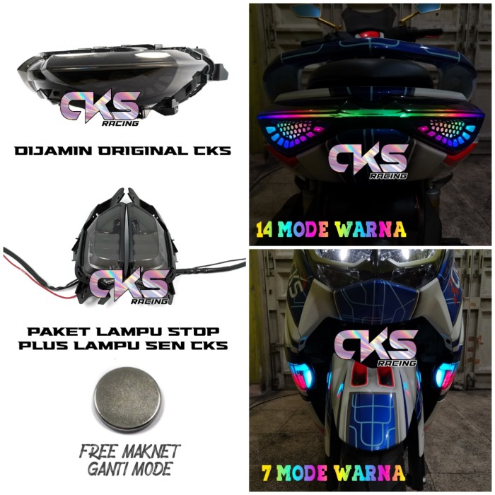LAMPU STOP NMAX NEW 2020 2021 CKS PLUS LAMPU SEN SEIN DEPAN NMAX NEW Harga 1,365,000 rupiah*Gratis Ongkir