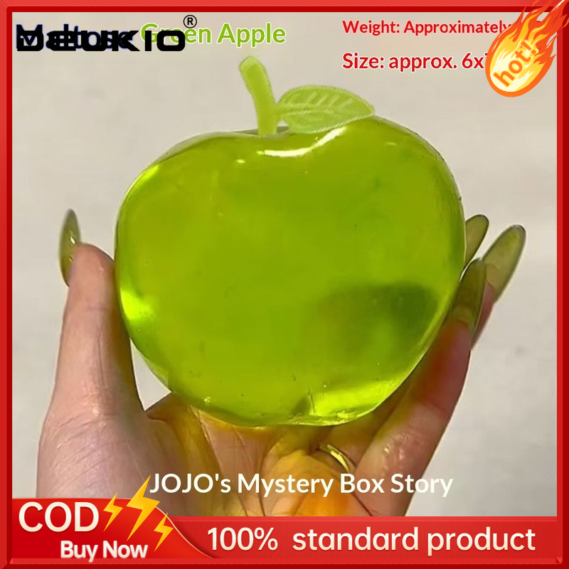 DEUKIO Stress Relief Apple Squishy Toy with Slow Rebound, Soft TPR Material for Fun and Relaxation ราคา 70 บาท*ส่งฟรี