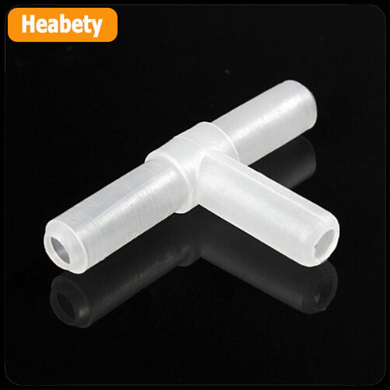 【2-3 ngày giao hàng】 10 pcsplastic TEE của/"T" 3-Way Aquarium Air Pump dòng ống khớp nối kết nối