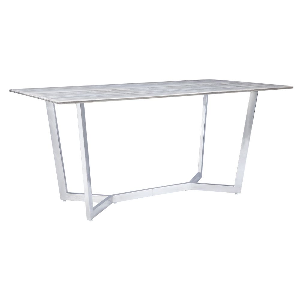 INDEX LIVING MALL ARES Marble dining table 160 cm. - Grey ราคา 27,450 บาท*ส่งฟรี