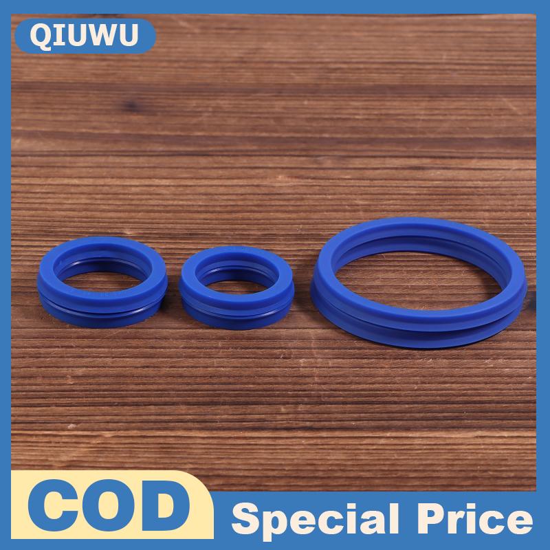 QIUWU Con dấu dầu thủy lực 2 cái con dấu trục xuyên tâm PU với môi duy nhất cho máy móc công nghiệp Giá 13,714 Đồng*Miễn phí vận chuyển