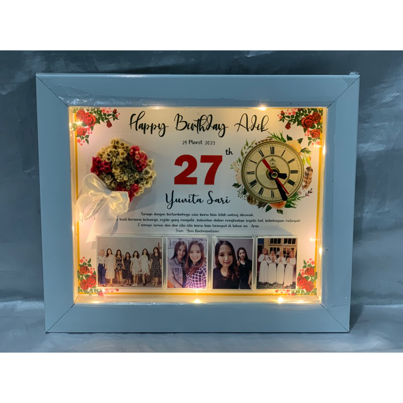 POP UP FRAME FLOWER IN FRAME Kado Hadiah pernikahan pernikahan nikah ultah ulang tahun anniversary wis…