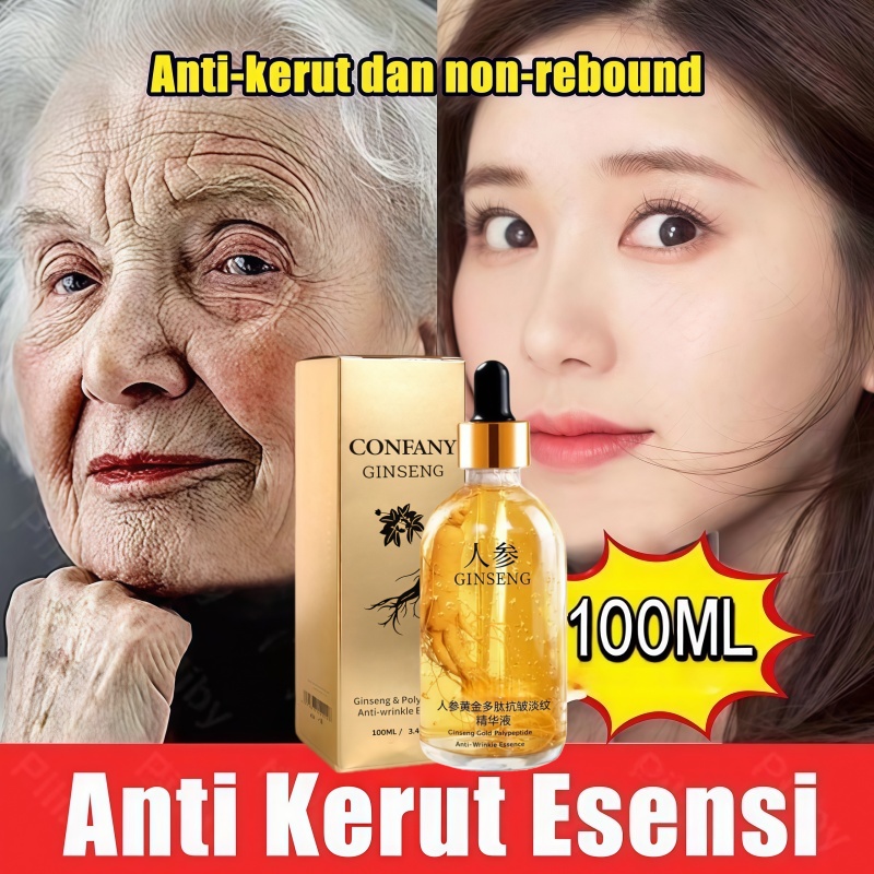 Ginseng essence anti kerut serum ginseng penghilang flek hitam pemutih permanen mencerahkan kulit...