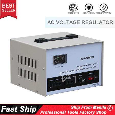 SVR-2000 VA AC Servo Motor AVR for Electronics