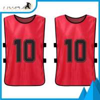LIXADA SIUKE Numbered Soccer Jerseys 12 PCS Adults Soccer Pinnies Quick Drying Football Team Jerseys Youth Sports Scrimmage Soccer Team Training Numbered Bibs Practice Sports Vest Fluorescent Green