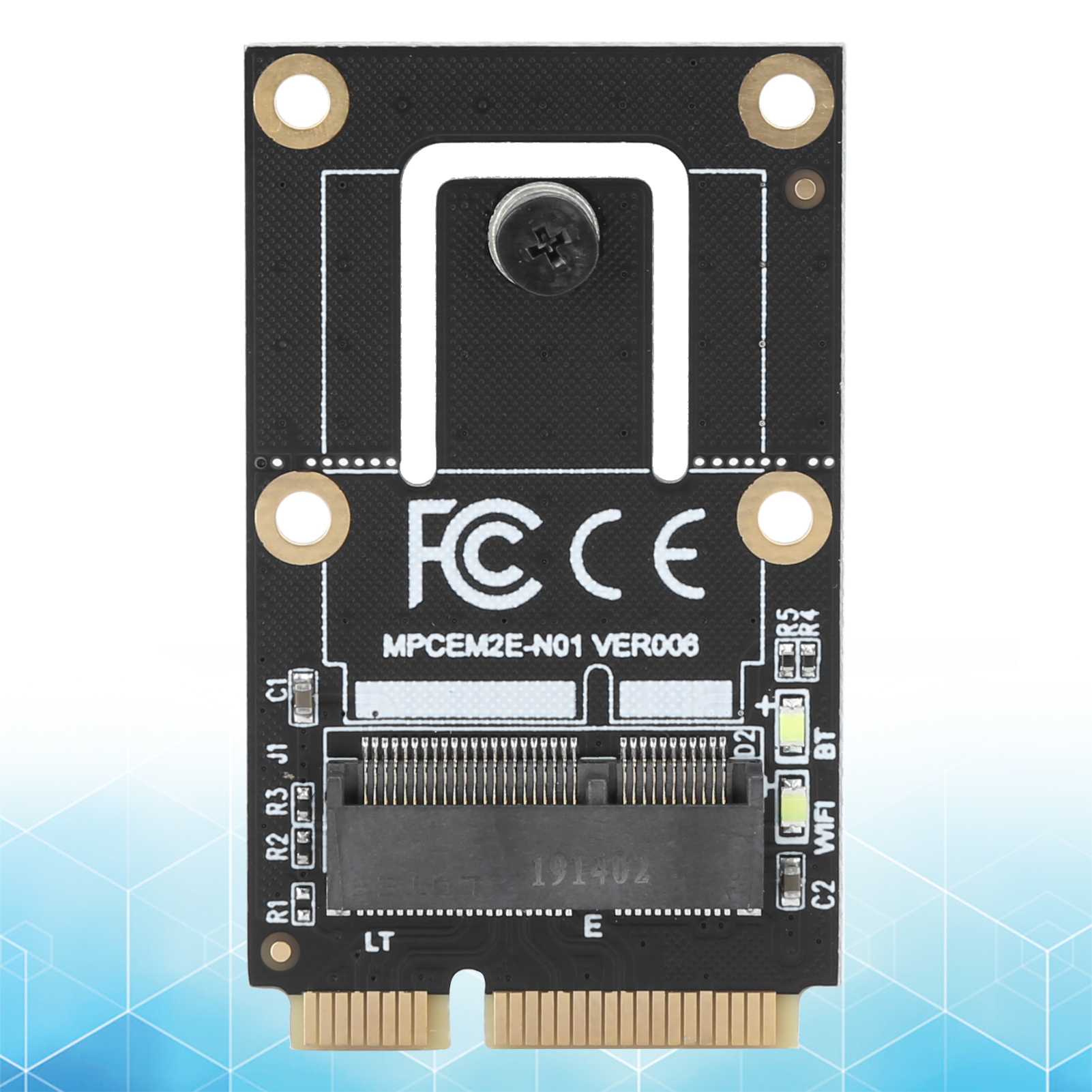 Bộ chuyển đổi Pci‑e Bộ chuyển đổi Pci‑e Cạc mạng Mini mini xách tay dành cho Ax200 9260 8265 8260 phụ kiện máy tính xách tay