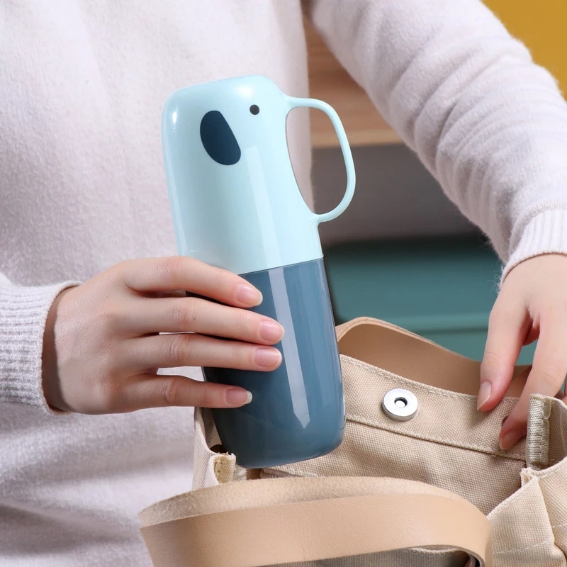 1PC lưu trữ cup 2023 cắm trại bán buôn Cốc đánh răng phụ kiện phòng tắm du lịch cho du lịch ngoài trời bàn chải đánh răng trường hợp Hot ngoài trời mới