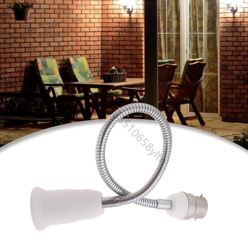 【Free Returns】 B22 to E27 Socket All Direction Extender Adapter Extend Change Direction T5EE