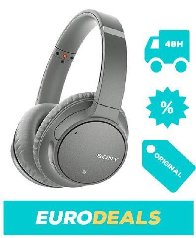 Sony WH-CH700N Wireless Bluetooth Noise Cancelling Headphones - Grey Singapore