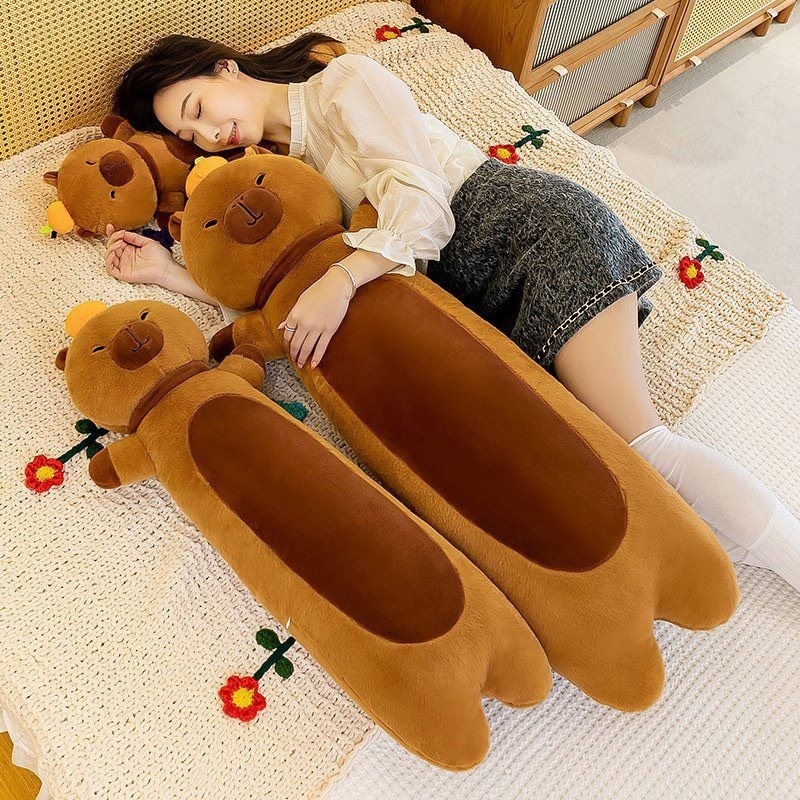 Gấu Bông Capybara Mềm Mịn Nhập Khẩu Cao Cấp