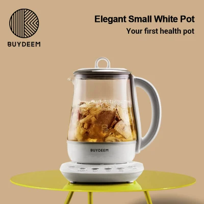 BUYDEEM K108 Automatic Kettle Cooker Health Pot Multifunctional Silent Household Flower Teapot SCHOTT Glass Kettle