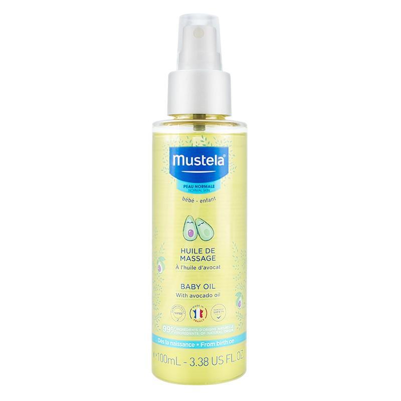 qiangbei4889744653 25.5 French Mustela Baby Massage Oil 100ml Oils