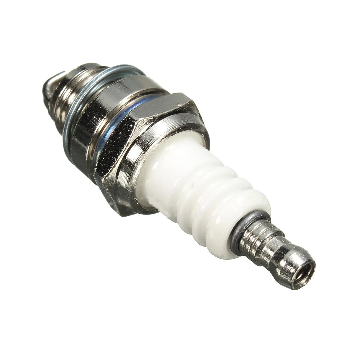 Free shipping 1/5PC 55x22mm Lawn Mower Spark Plug Rep RJ19LM BR2LM For Briggs & Stratton Motors