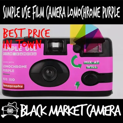 [BMC] Lomography Simple Use Film Camera Lomochrome Purple