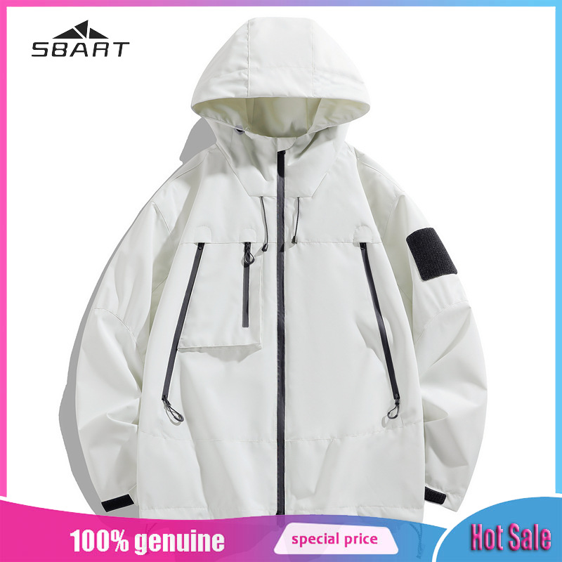 New Men's Jacket Functional Wind Work Bag Outdoor Coat ราคา 417 บาท*ส่งฟรี