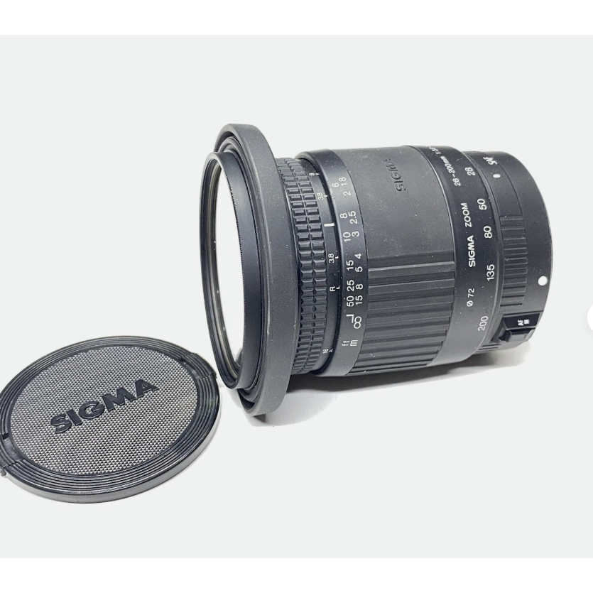 Lens for canon ef full frame Sigma 28‑200mm f/3.5‑5.6 SAF Zoom Lens (Chỉ chụp với khẩu dộ mở lớn nhất )