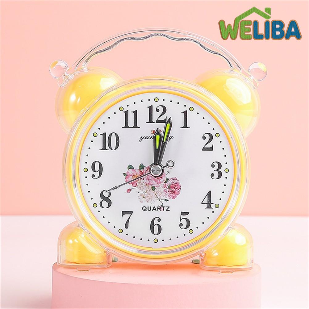 Stylish and Compact Alarm Clock Perfect for Bedside Office School Loud Alarm 【Free Shipping】 ราคา 139 บาท*ส่งฟรี