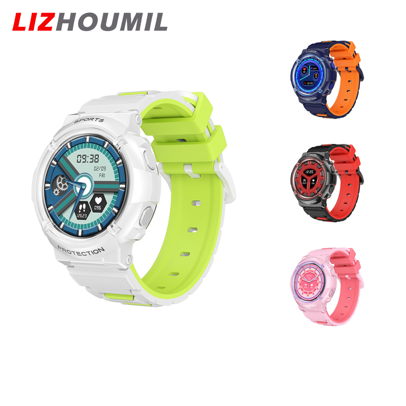 LIZHOUMIL HT19 Kids Smart Watch Waterproof Kids Fitness Activity Tracker Watch With 1.28inch Screen Heart Rate Alarm Clock Watch ราคา 852 บาท*ส่งฟรี