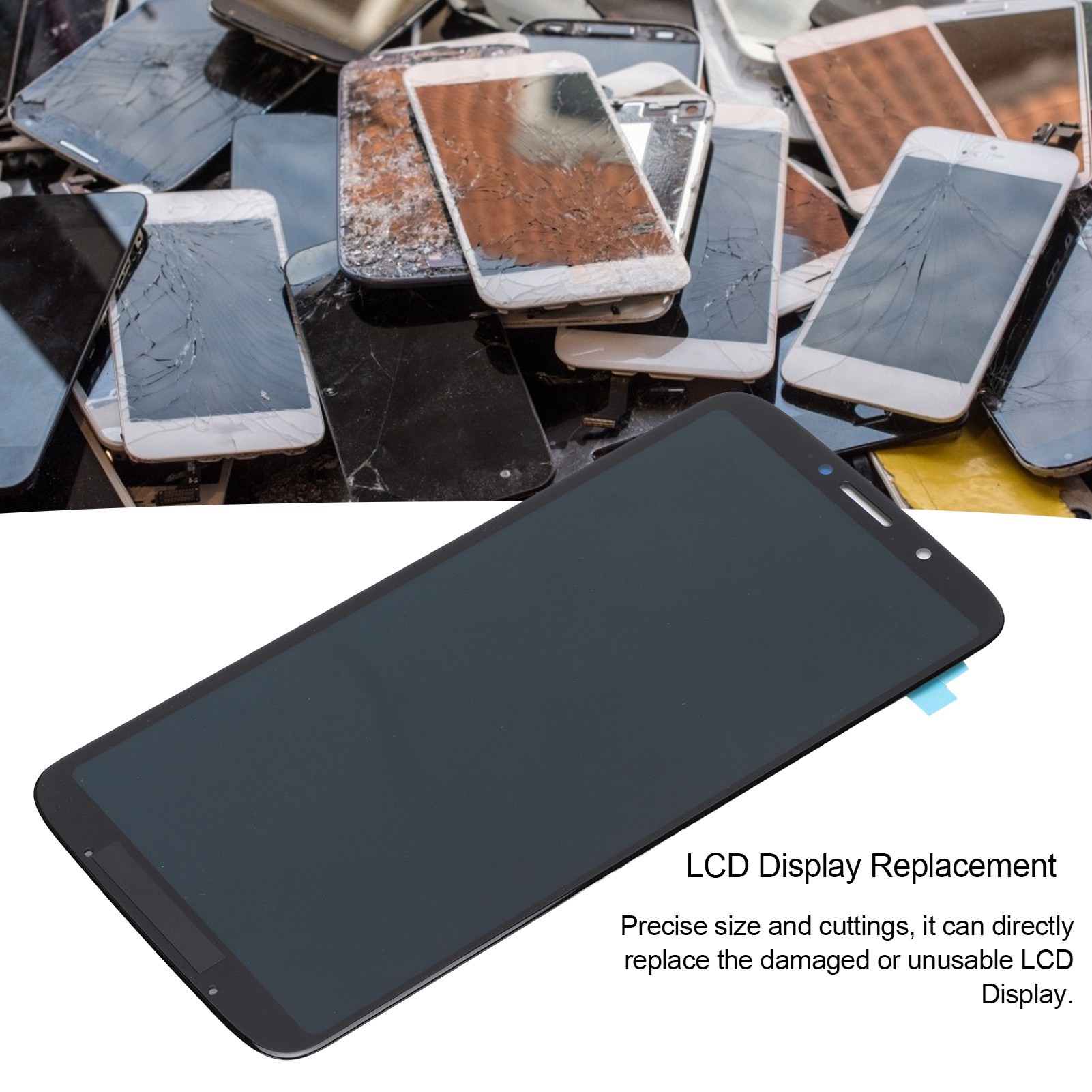 LCD Display Replacement Worry‑Free Precise Touch Screen Digitizer Assembly Durable Perfect Fit Service Parts for Z3 Play XT1929 Presyo 3,023 Piso*Libreng Shipping