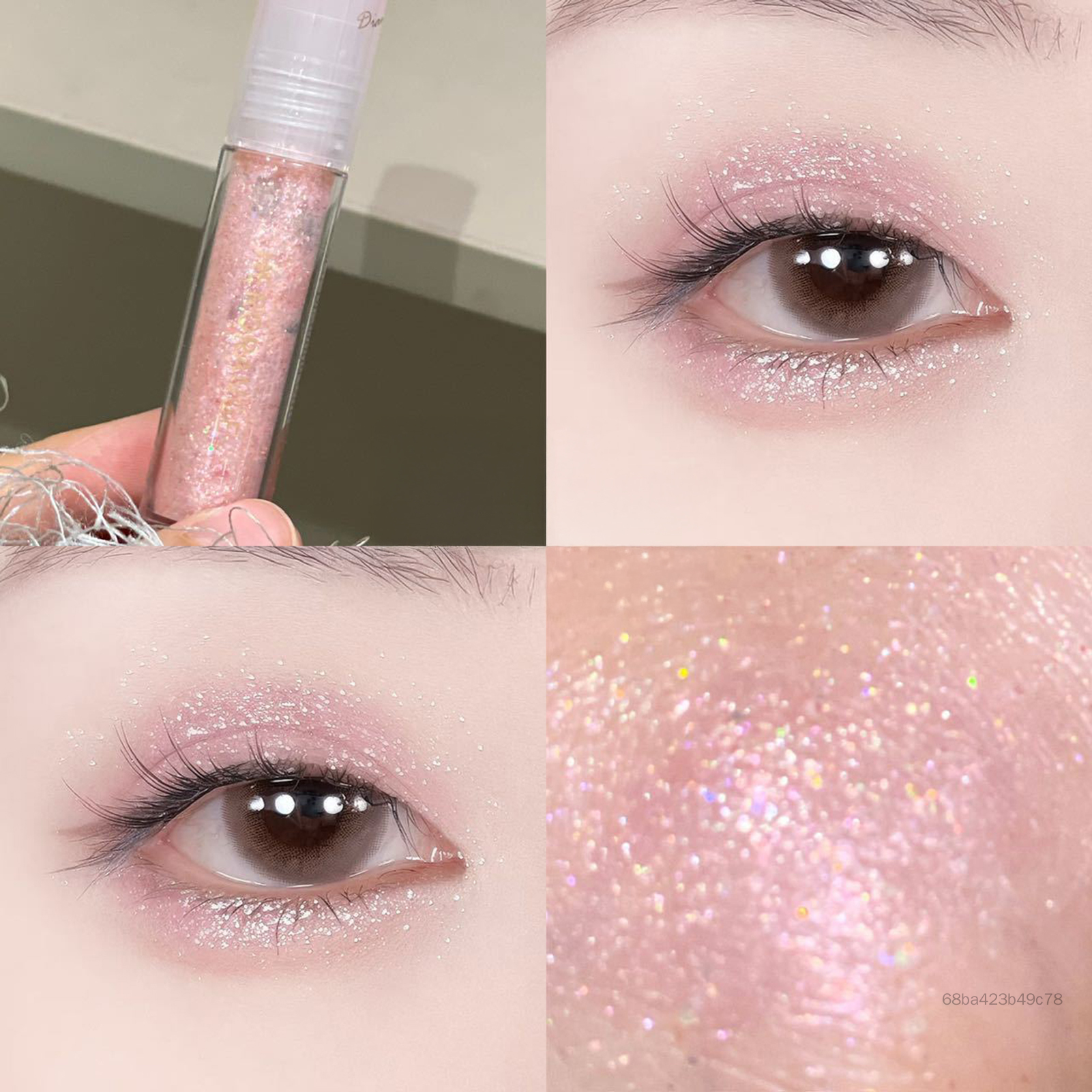 2.5g Eye Beauty Liquid Long lanh Eyeshadow Màu sắc phong phú Mắt mắt - 3