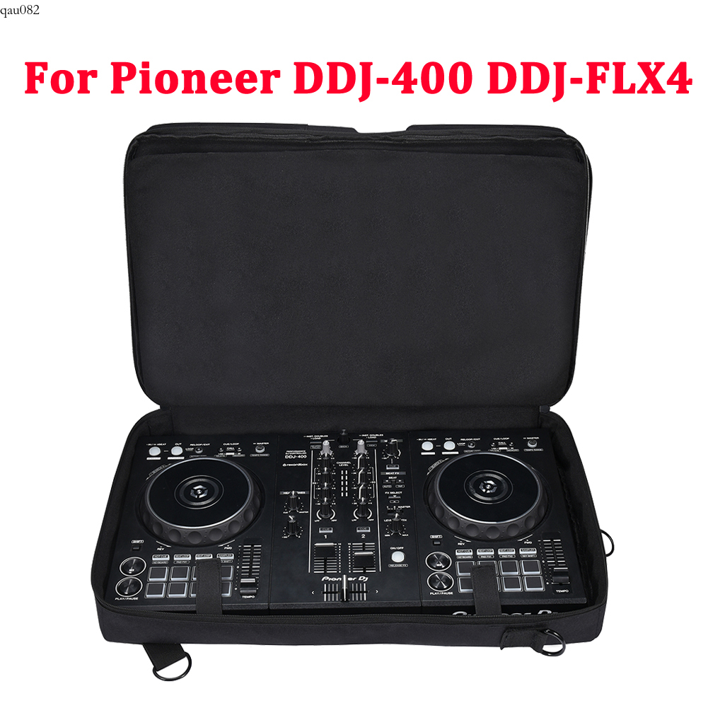 Máy trộn âm thanh giao diện mới mang cho người tiên phong DDJ-400 DDJ-FLX4/Roland DJ-202 âm thanh giao diện điều khiển Mixer bảo vệ điều khiển DJ Disc Player trường hợp qau082-CB