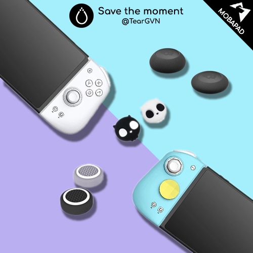  Bọc nút bảo vệ Analog Mobapad M6S   M6 HD hãng Skull & Co   GeekShare   IINE cho Nintendo Switch Oled   Switch 1 