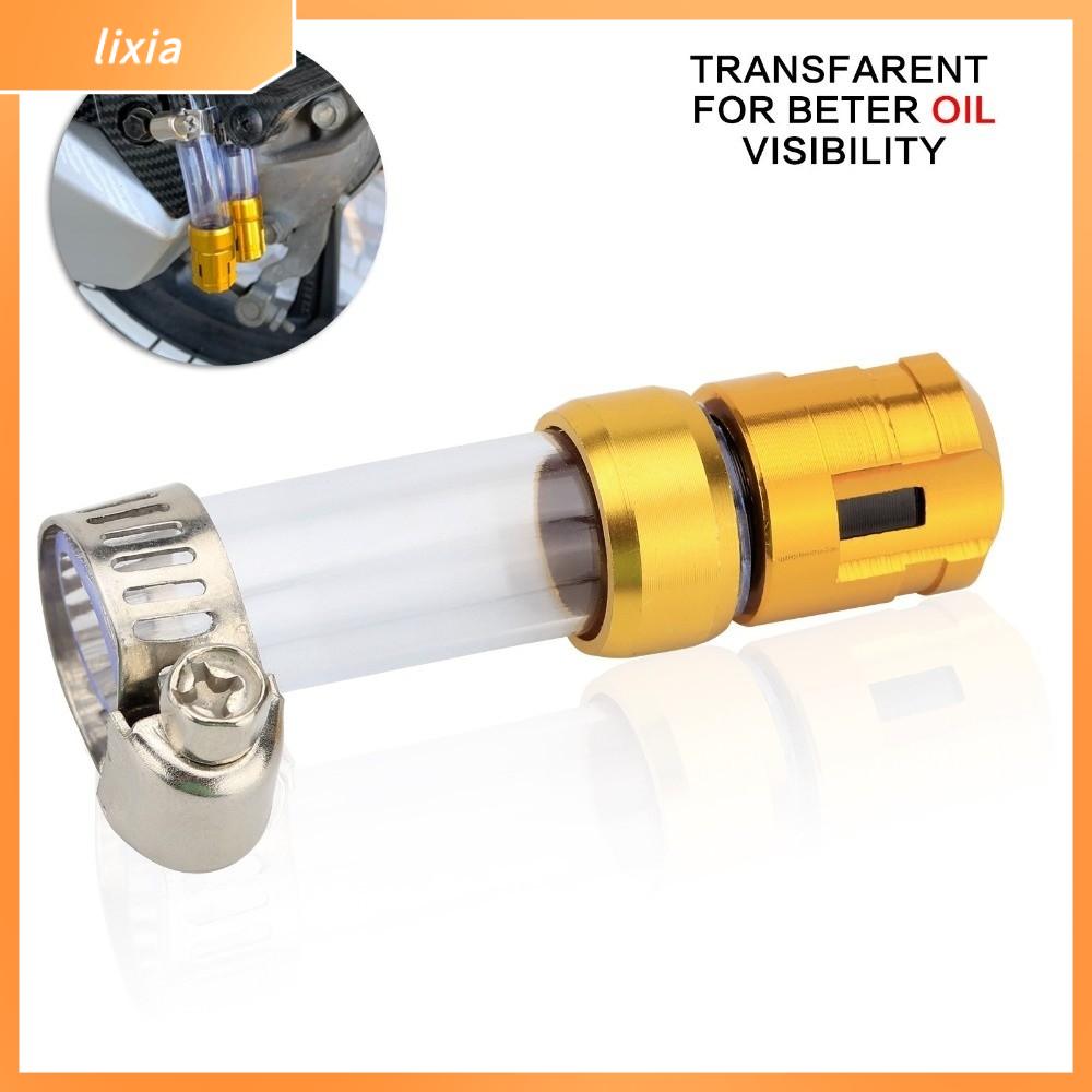 LIXIA Hợp  CNC Bộ lọc không khí xe máy Z2391 Thay thế Đầu ống thoát nước  BẤM VÀO Ống xả bộ lọc không khí Phụ kiện xe máy
