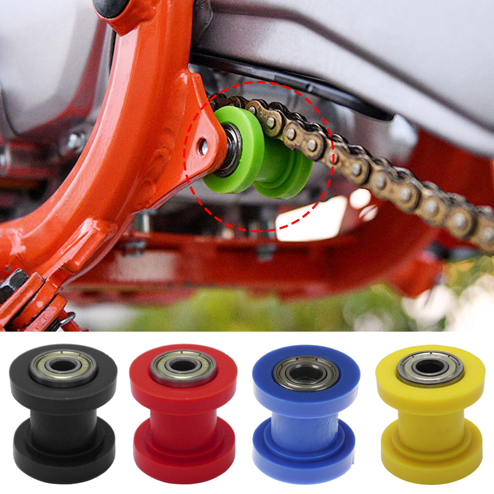 Takimeo 1 cái xích truyền động xe mô tô bảo vệ Bạc đạn cho Enduro Off On đạp xe đường trường ATV Dirt Pit xe đạp ròng rọc trượt Motocross