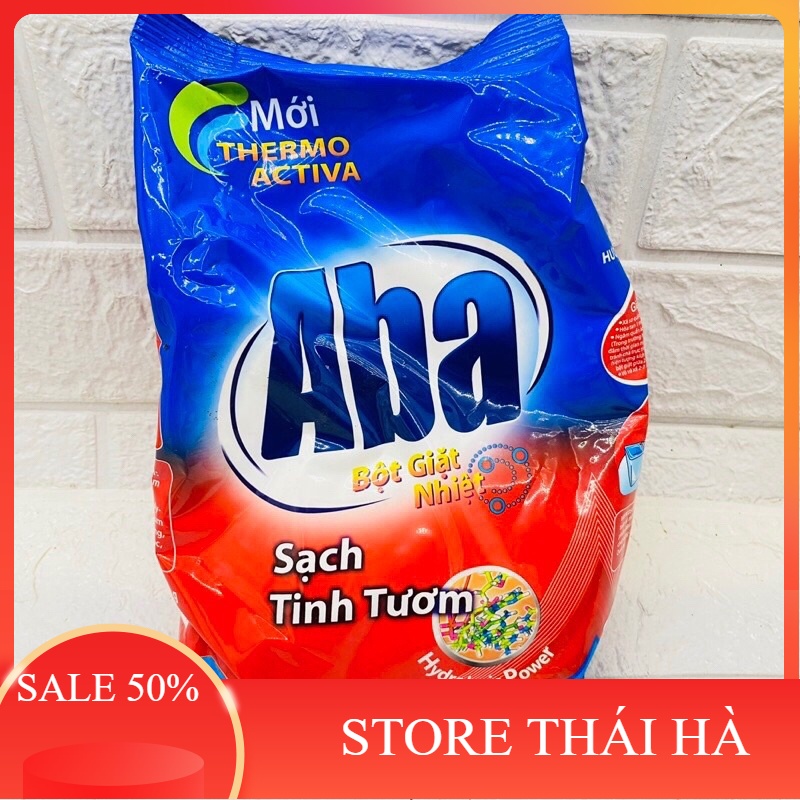 Bột Giặt Nhiệt Aba Sạch Tinh Tươm Gói 3kg - Shop Siêu thị lan chi