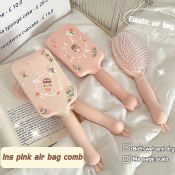 Pink Cat Air Cushion Detangling Comb for Women