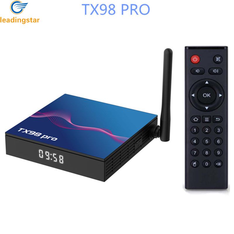 TX98 Pro Set-Top Box 12.0 HD Dual-Frequency WIFI6+BT5 TV Player With High Speed CPU Smart Media Player Set Top Box For Home ราคา 1,062 บาท*ส่งฟรี