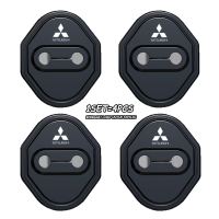 【NEW】XYKJ 4Pcs Car Door Lock Cover Bantalan Anti Karat Peredam Pintu Mobil Silikon Silent Door Mobil Universal