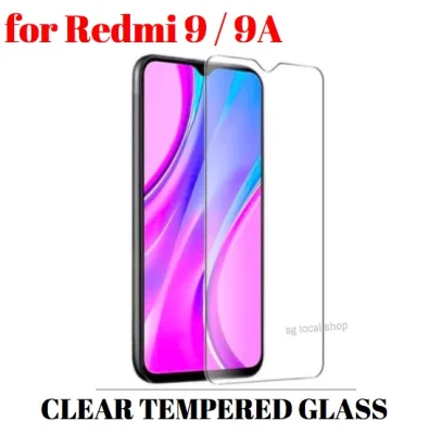 [SG In-Stock] Redmi 9 / Redmi 9A / Redmi 9C - Clear Tempered Glass Phone Screen Protector