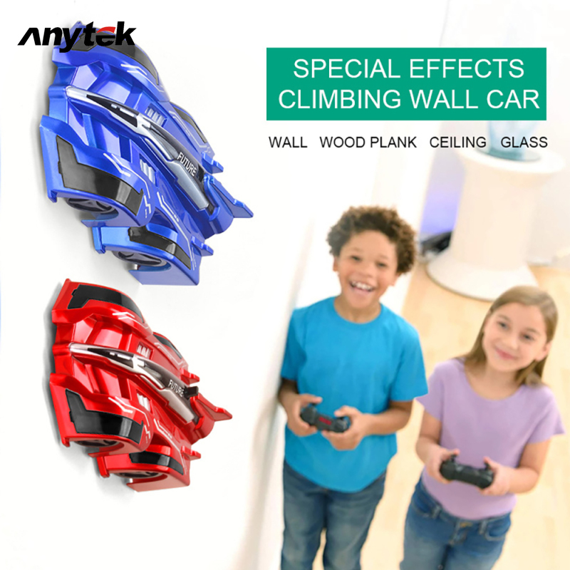 Remote Control Wall Climbing Car Four-channel Suction Stunt Car Model Toys With Colorful Lights For Boys Gifts ราคา 330 บาท*ส่งฟรี