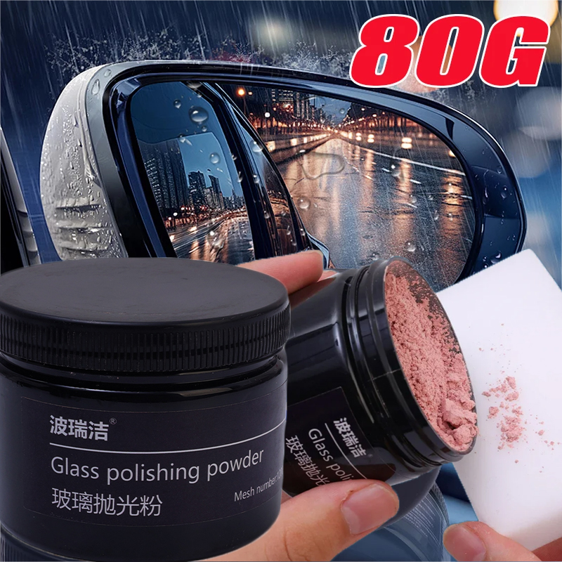 Car Glass Polish & Oil Film Remover - Long-Lasting Protection