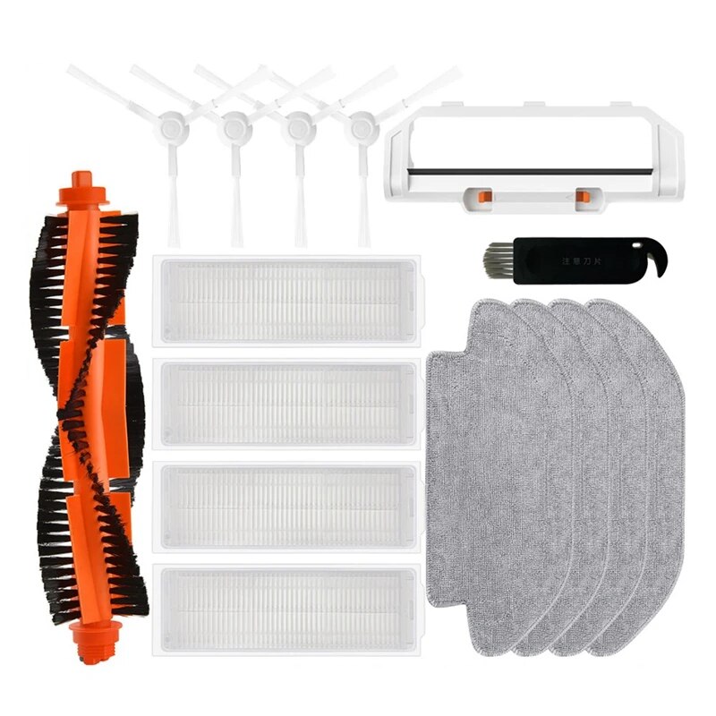 【Hot demand】 Replacement For Mijia Robot Vacuum Mop 3c / B106cn Replacement Spare Parts Hepa Filter Mop Rag Cloth Cover