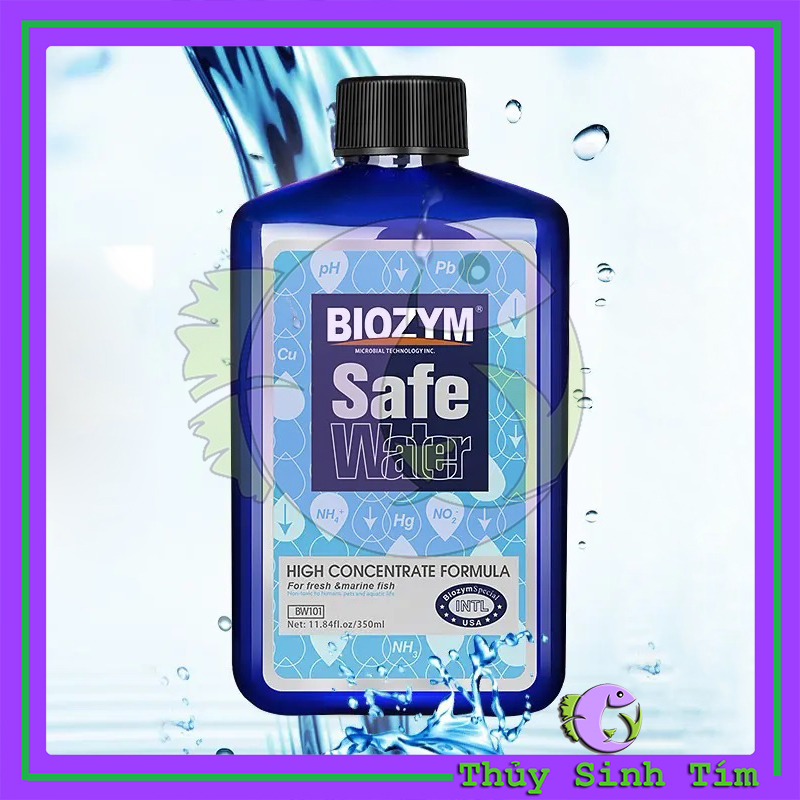 Dung dịch khử độc nước biozym safe water